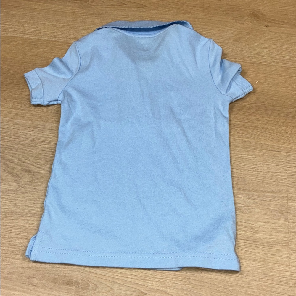 NWT French Toast Sky Blue Kids Polo Uniform Short Sleeve Shirt 4/5 - Picture 5 of 6